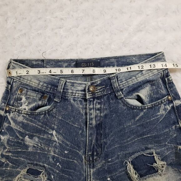 GS 115 size 18 boys distressed acid wash jeans - Picture 7 of 10